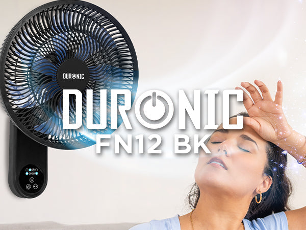 Duronic FN12: Wandventilator für starke Luftzirkulation