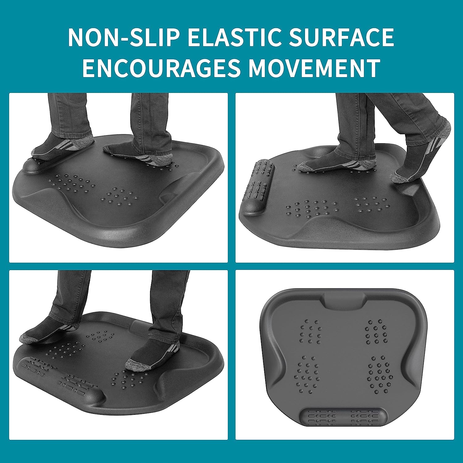 Duronic FT01 Anti-Ermüdungsmatte, Fußmatte für Fußmassage, Bodenmatte gegen Müdigkeit, Arbeitsplatzmatte, Massage und Akupunkturmatte, Steharbeitsplatz, für Büro, home , Küche, Werkstatt, Hausarbeiten