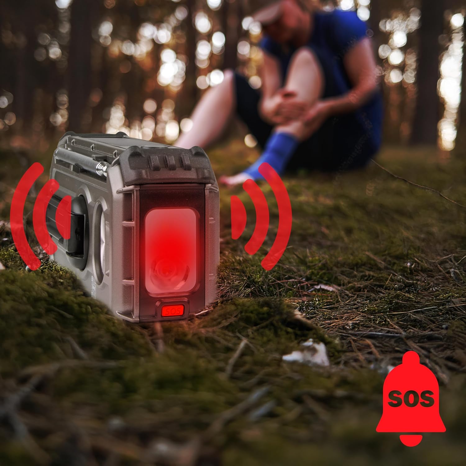 Duronic SDAB1 Outdoor Radio SOS Notsignal