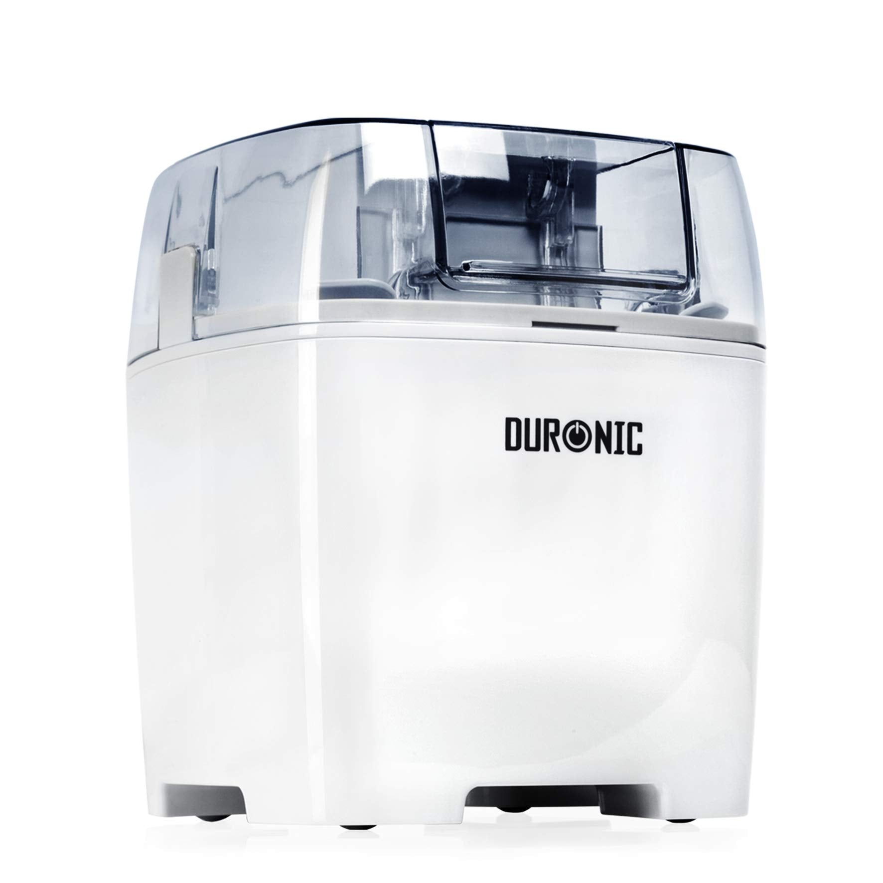 Duronic IM540 Eismaschine, Eis Maschine für Eiscreme und Sorbet, Eis selber machen mit Eismaschine, Ice Cream Maker für 1,5 L Eiscreme, Speiseeisbereiter für Eis und Frozen Yoghurt Grundrezept
