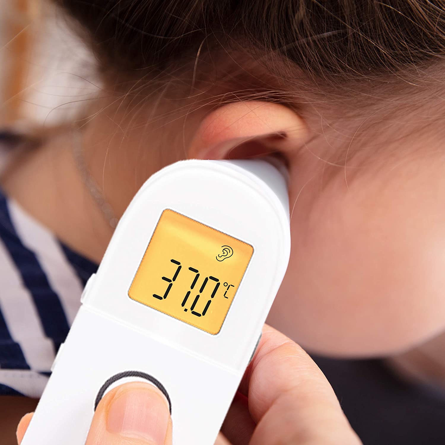 Duronic IRT3W 3 in 1 Infrarot-Thermometer | Strinthermometer kontaktlos | Digitale Fiebermessung | Für Babys, Kinder, Erwachsene und Gegenstände | Einfache Bedienung und genaues Ergebnis