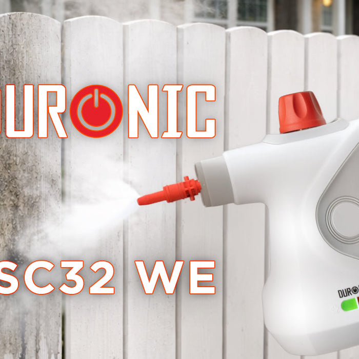 Duronic SC32 WE Dampfreiniger – Kraftvolle Reinigung für Haushalt, Polster und Teppiche