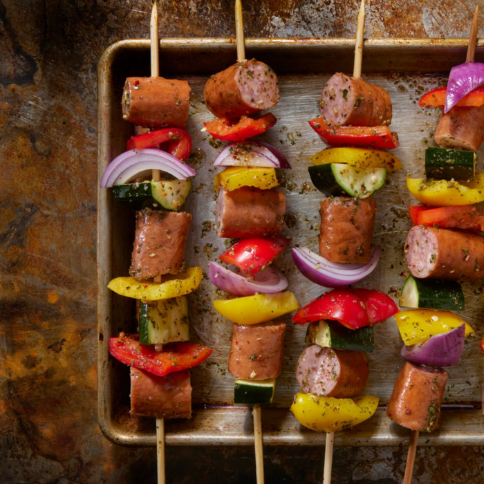 Würstchen am Spieß im Duronic AF34: Schnell, Knusprig und Super Lecker