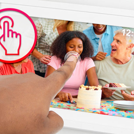 🌟 Duronic PF2A WE – Der smarte digitale Bilderrahmen mit WiFi, Frameo-App & 10-Zoll-Display: Fotos teil🌟 Duronic PF2A WE – Der smarte digitale Bilderraen war noch nie so einfach!