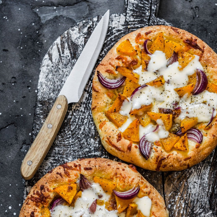 🍕 Mini-Flammkuchen aus der Duronic AF34 Heißluftfritteuse