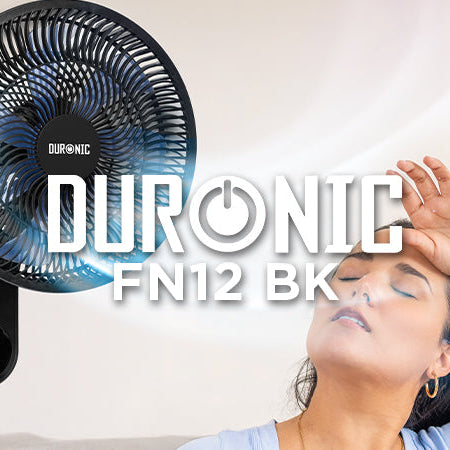 Duronic FN12: Wandventilator für starke Luftzirkulation