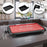 Duronic GP25 elektrischer Tischgrill 2000 W, Antihaftbeschichtung, rot, Barbecue Elektrogrill, einfache Reinigung, Easygrill für Fleisch und Gemüse, extragroße Grillfläche, Teppanyaki, Plancha