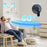 Duronic FN12 BK Wandventilator, Ventilator zur Montage, mit Fernbedienung | 3 Geschwindigkeiten, Wandkühler mit 50W, 60° Oszillation für gute Luftzirkulation, Windmaschine mit Timer Funktion