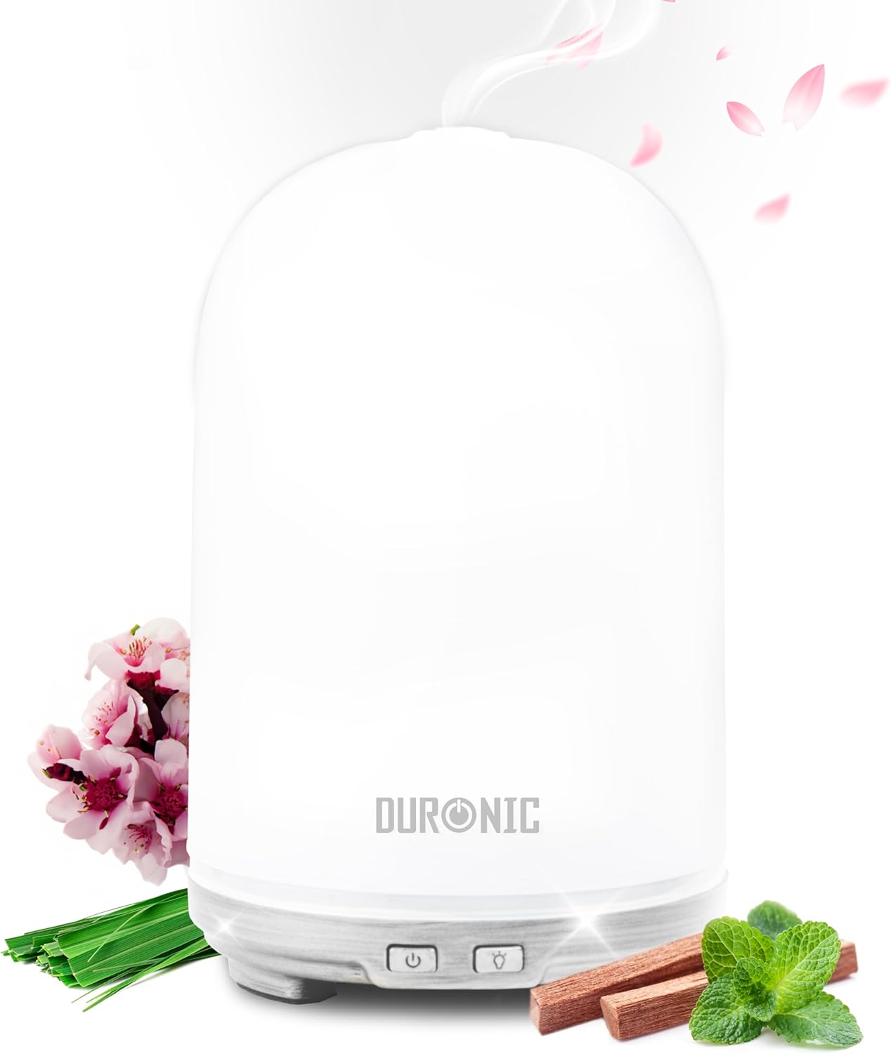 Duronic AD13 Aroma Diffuser, Diffuser mit 100 ml Wassertank, Diffusor für ätherische Öle, Raumduft als Lufterfrischer, Duftsprüher für Duftöl