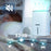 Duronic DH06 WE Luftentfeuchter | Leiser Entfeuchter für 5-10m² Räume | Kleiner Kondenstrockner mit 0,8 Liter Wassertank | 23 Watt Raumentfeuchter gegen Schimmel | Gegen Kondenswasser im Schlafzimmer