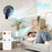 Duronic FN12 BK Wandventilator, Ventilator zur Montage, mit Fernbedienung | 3 Geschwindigkeiten, Wandkühler mit 50W, 60° Oszillation für gute Luftzirkulation, Windmaschine mit Timer Funktion