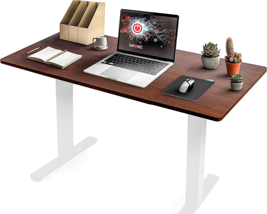 Duronic TT160 WT Schreibtisch | Tischplatte 160 x 60 x 1,9 cm | Schreibtischplatte für individuellen Tisch | Ideal für höhenverstellbare Workstation | Sitz-Steh-Schreibtisch für Home-Office und Büro