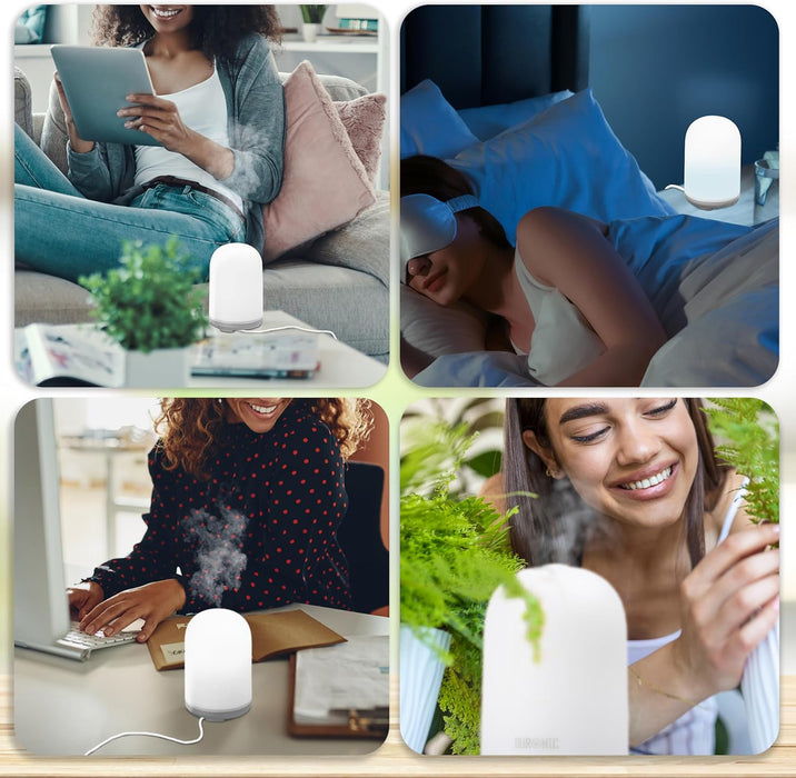 Duronic AD13 Aroma Diffuser, Diffuser mit 100 ml Wassertank, Diffusor für ätherische Öle, Raumduft als Lufterfrischer, Duftsprüher für Duftöl