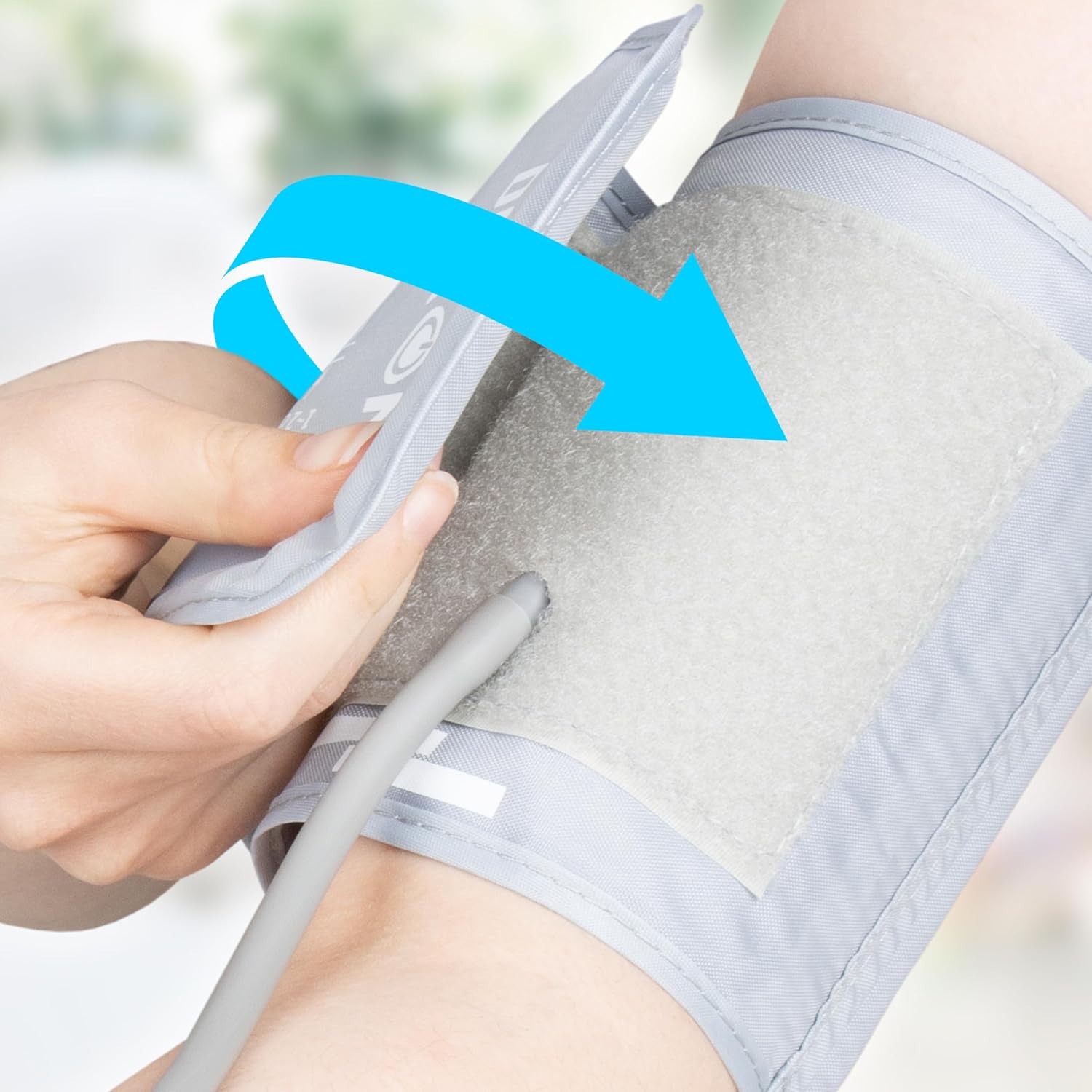 Duronic KIDS CUFF Ersatzmanschette für Kinder, Manschette für Blutdruckmessgerät 16–22 cm, Armband für Bluthochdruckmessgerät