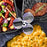 Duronic FG19 Air Fryer Grill, Heißluftfritteuse für Süßkartoffel-Pommes, Mini Backofen Heißluftfriteuse mit 3 Backleche, 2 Personen HLF Friteuse für beste Rezepte, Fritteuse zum Brot backen