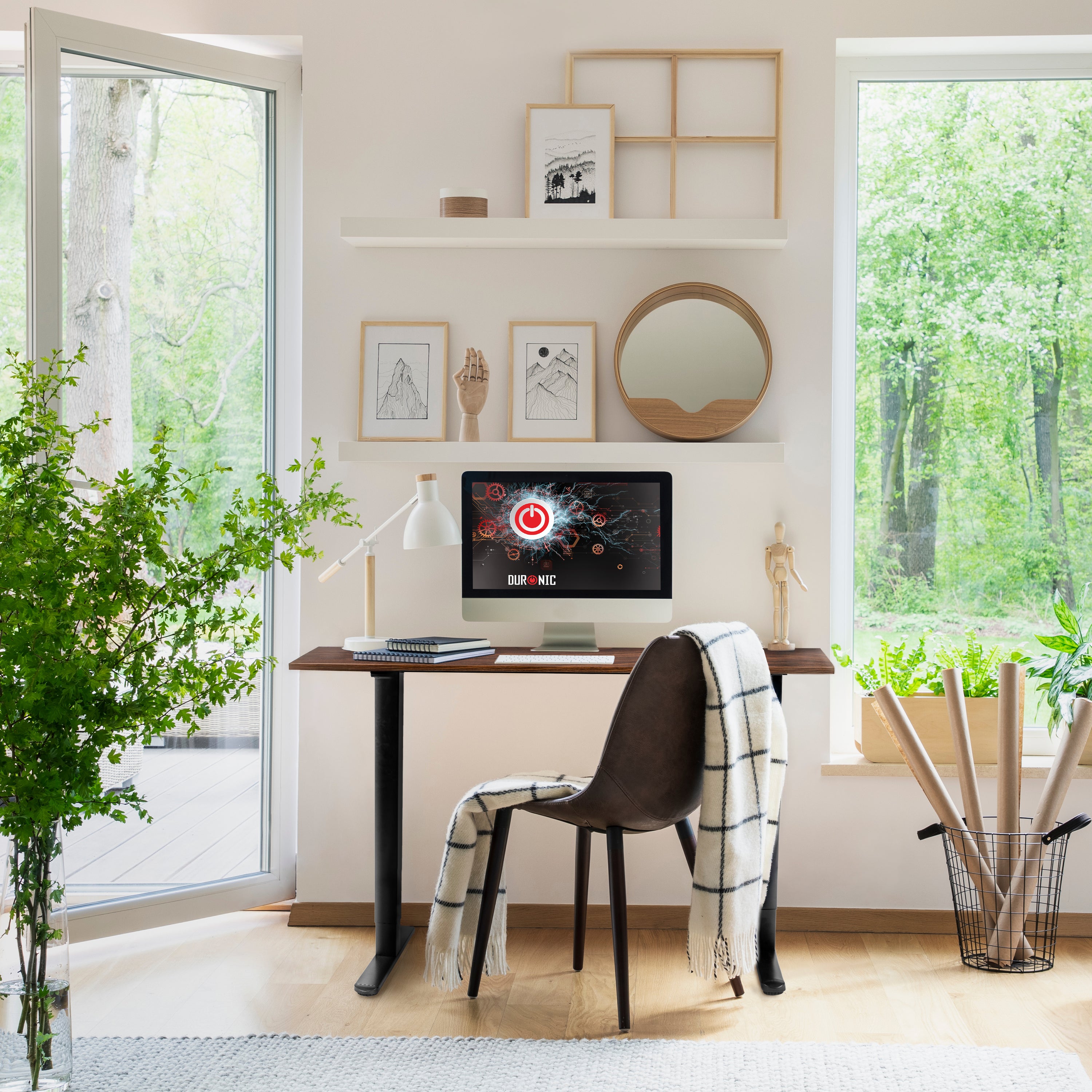 CD140 BT höhenverstellbarer Schreibtisch Wohnzimmer
