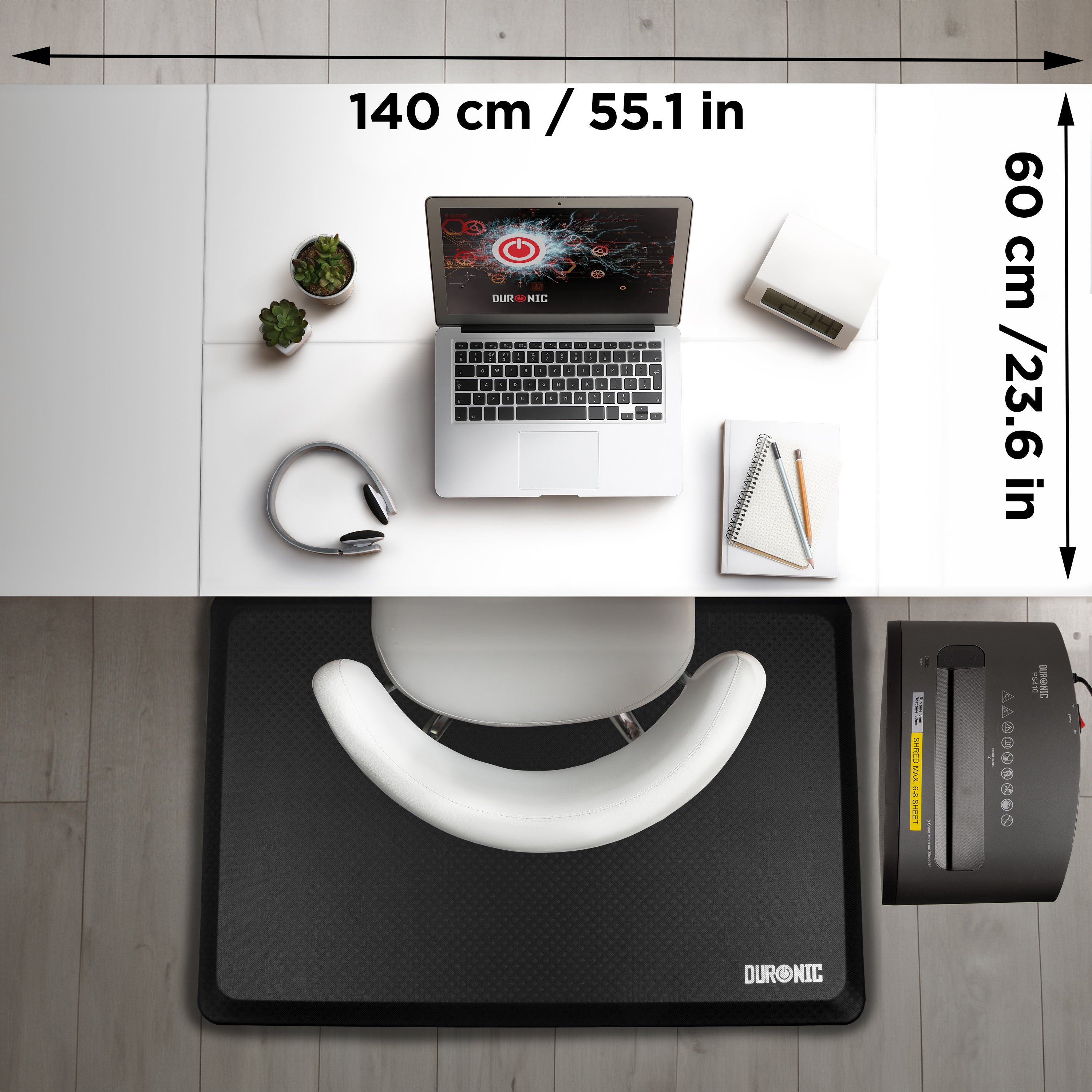 CD140 BW höhenverstellbarer Schreibtisch Maße Schreibtisch