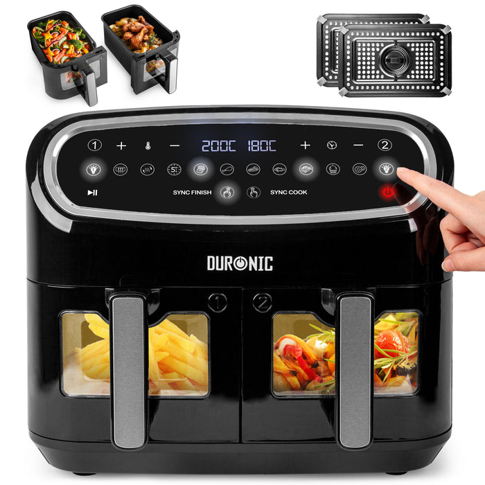 Duronic AF24 Heißluftfritteuse Frontansicht