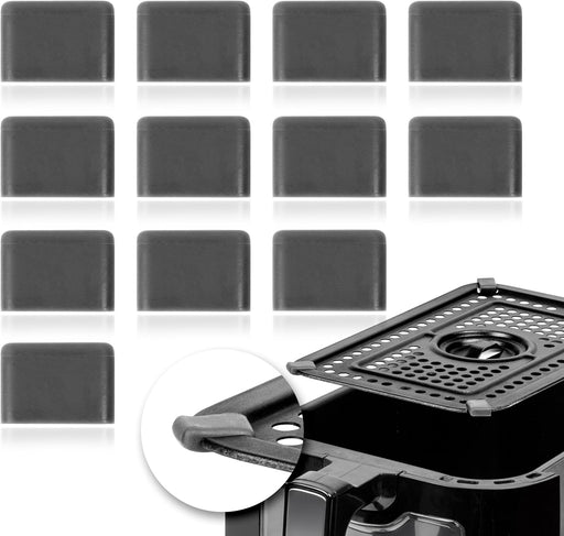 Duronic AFPADS Schongummis für Heißluftfritteuse Frontansicht 