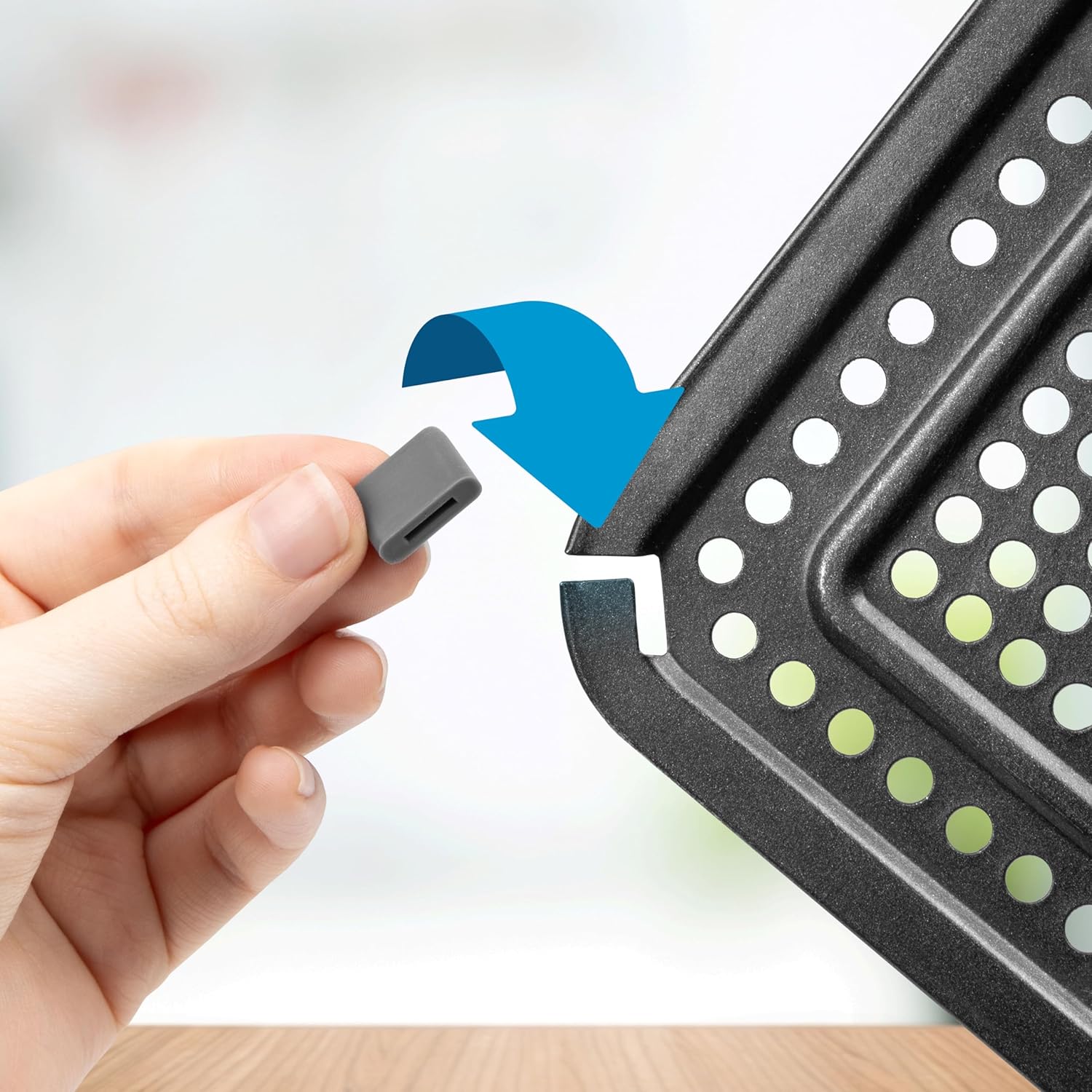 Duronic AFPADS Schongummis für Heißluftfritteuse Installationshinweis