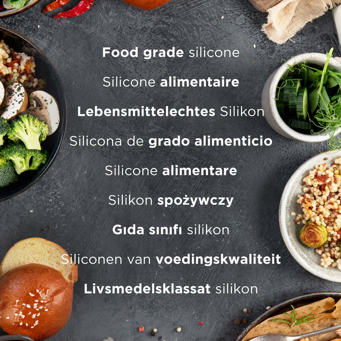 Duronic AFPADS Schongummis für Heißluftfritteuse Lebensmittelechtes Silikon