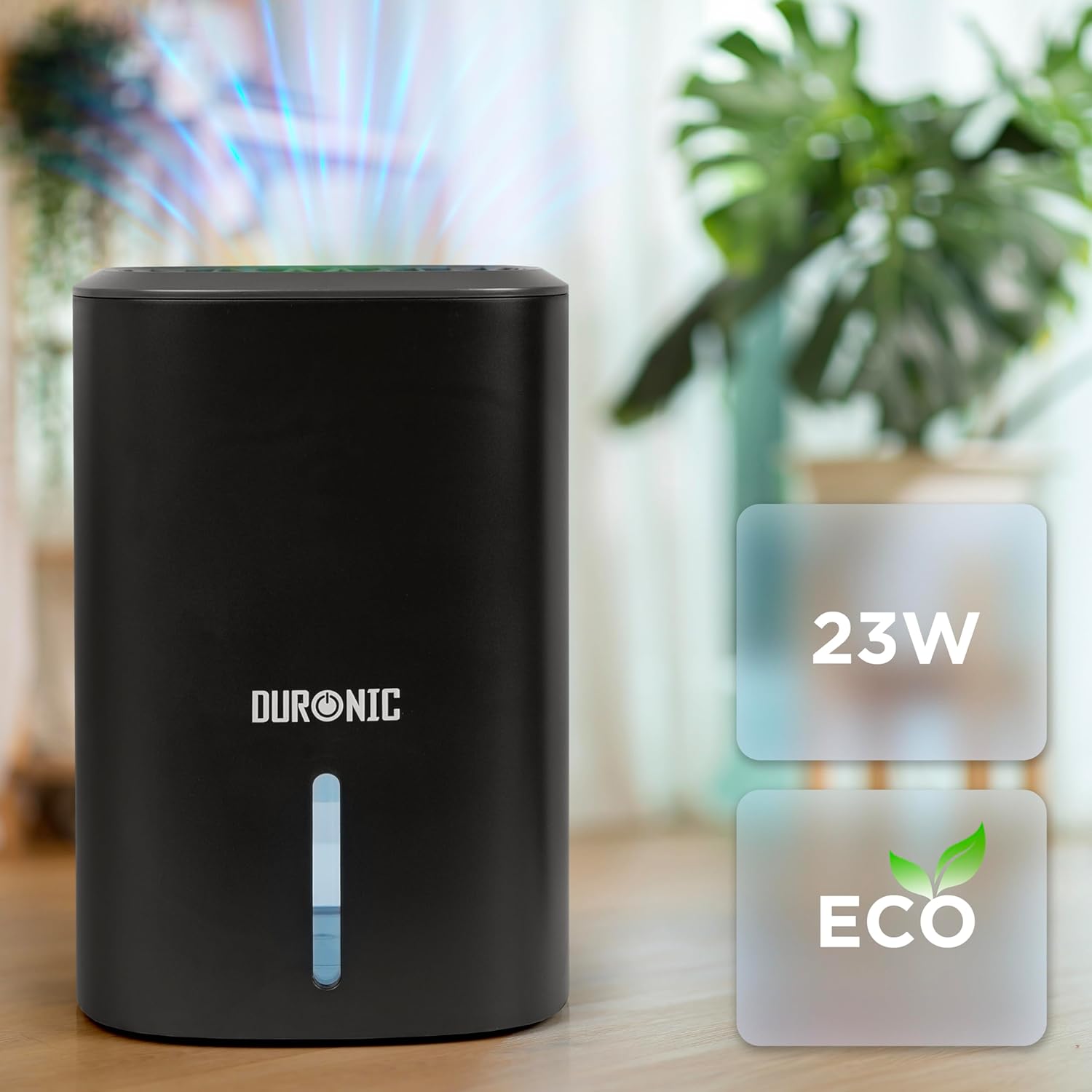 Duronic DH06 BK Luftentfeuchter Leistung 23W energiesparend