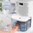 Duronic DH06 WE Luftentfeuchter Wassertankkapazität 800ml 240ml Trocknung am Tag