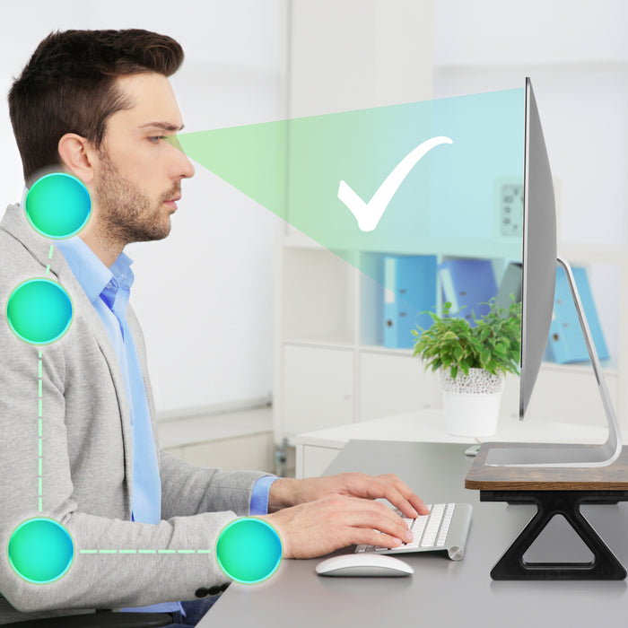 Duronic DM06-2 AO Monitorständer bessere Sichthöhe