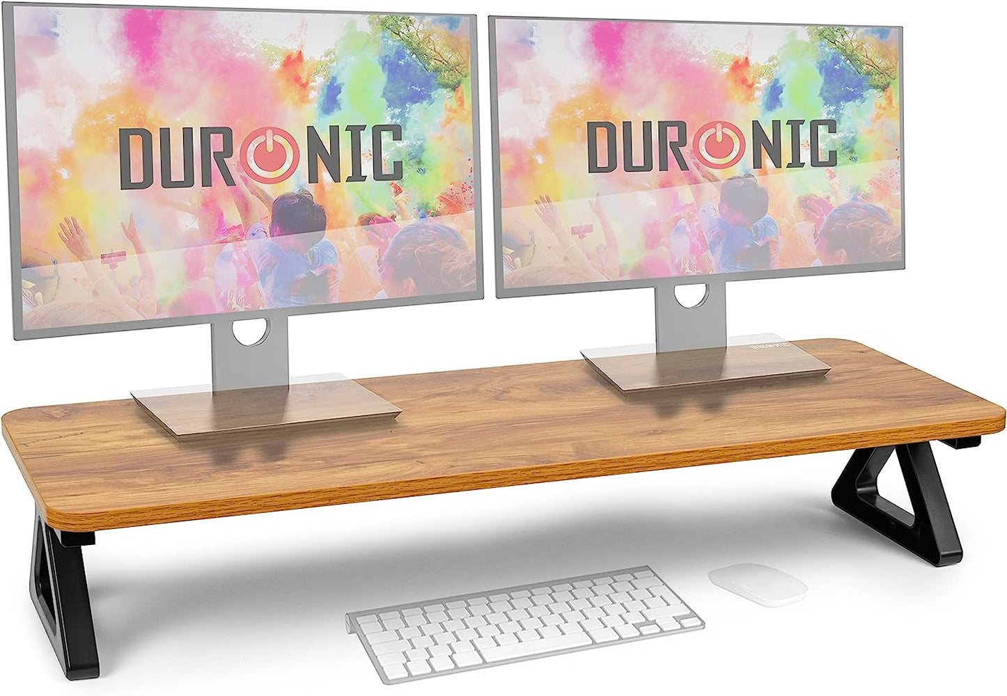 Duronic DM06-2 AW Monitorständer Frontansicht