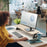 Duronic DM06-2 NL Monitorständer Schreibtischaufsatz Büro