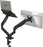 Duronic DM6AL1 Monitorarm Monitorhalterung Laptop Monitor Frontansicht