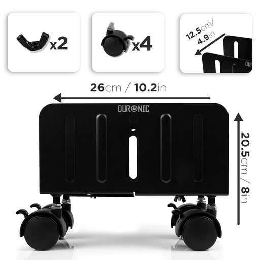 Duronic DMHD2 PC Halterung Maße