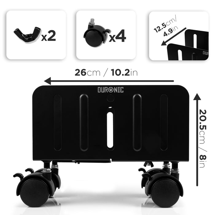 Duronic DMHD2 PC Halterung Maße