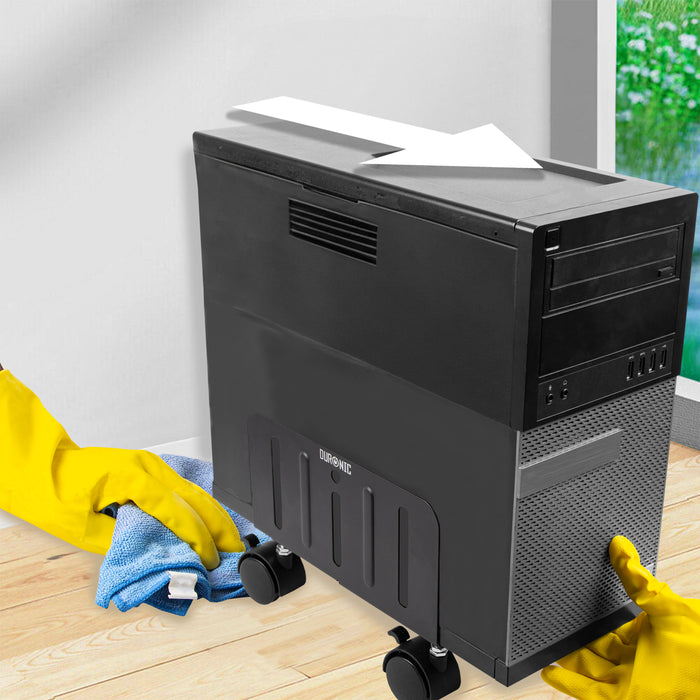 Duronic DMHD2 PC Halterung leichte Reinigung hinter dem PC 