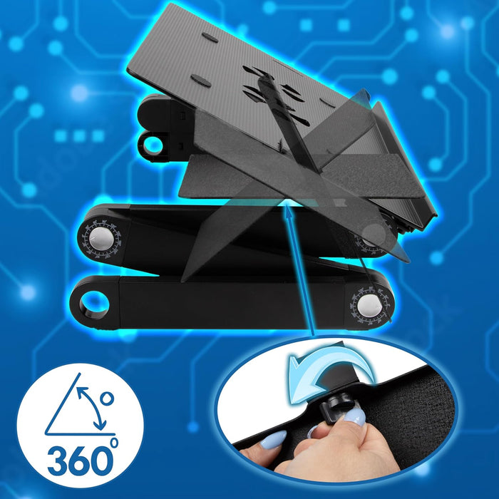 Duronic DML141 Laptopständer Neigungswinkel 
