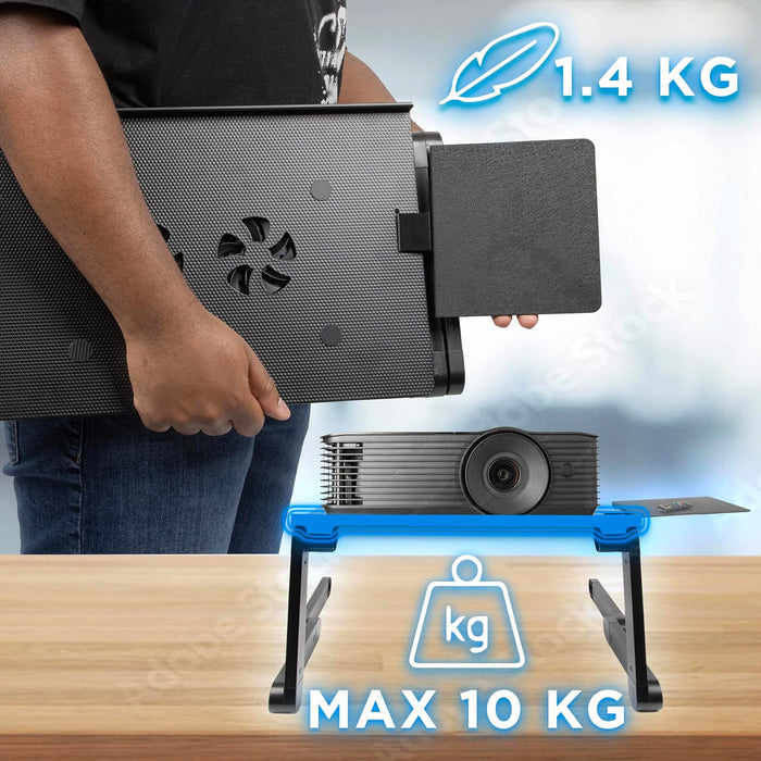 Duronic DML141 Laptopständer leicht Gewicht transportabel Tragekapazität