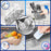 Duronic DW5 WE Tischgeschirrspüler Besteckkorb Gläserhalter Fruchtkorb Spülmaschinentab