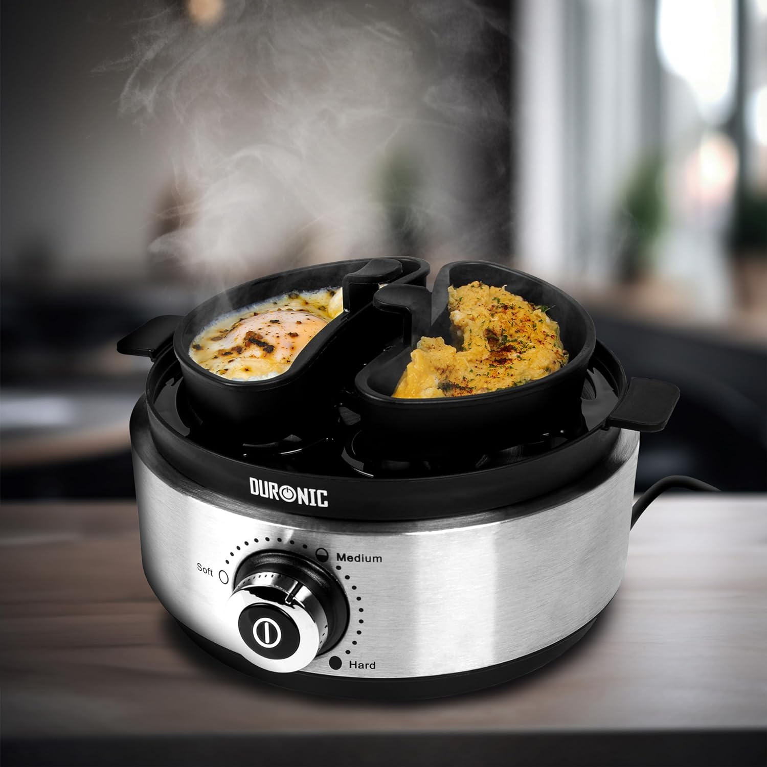Duronic EB40 BK Eierkocher Omelette Maker