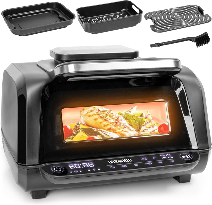 Duronic FG19 Heißluftgrill Frontansicht