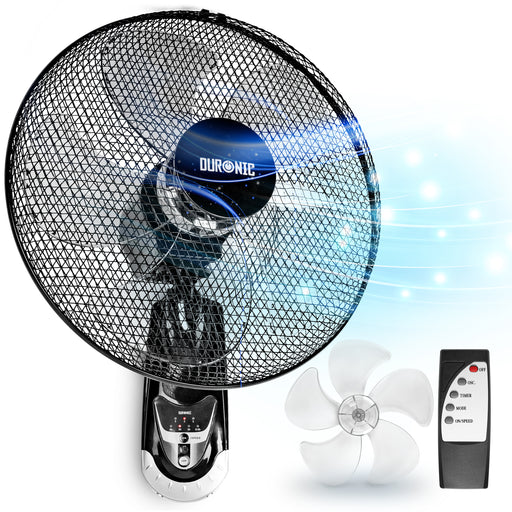 Duronic FN55 BK Wandventilator Frontansicht