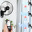 Duronic FN55 BK Wandventilator Geschwindigkeitsstufen