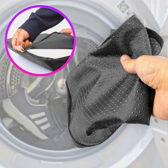 Duronic FT06 Fußstütze Stoffbezug waschbar in Waschmaschine