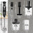 Duronic HB35 Handmixer Pürierstab Set Maße Mixer und Zubehör Kapazität