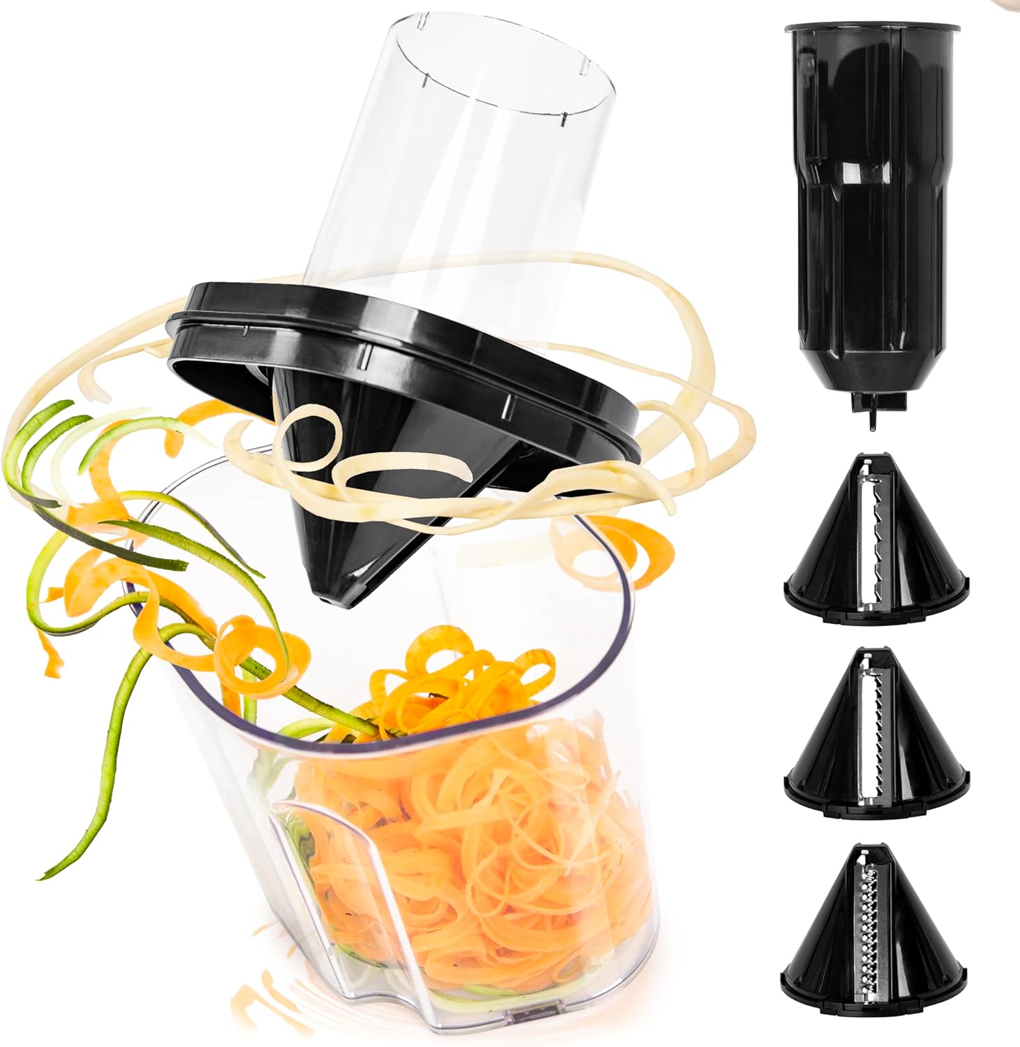 Duronic HBS35 Handmixer Pürierstab Zubehör Frontansicht
