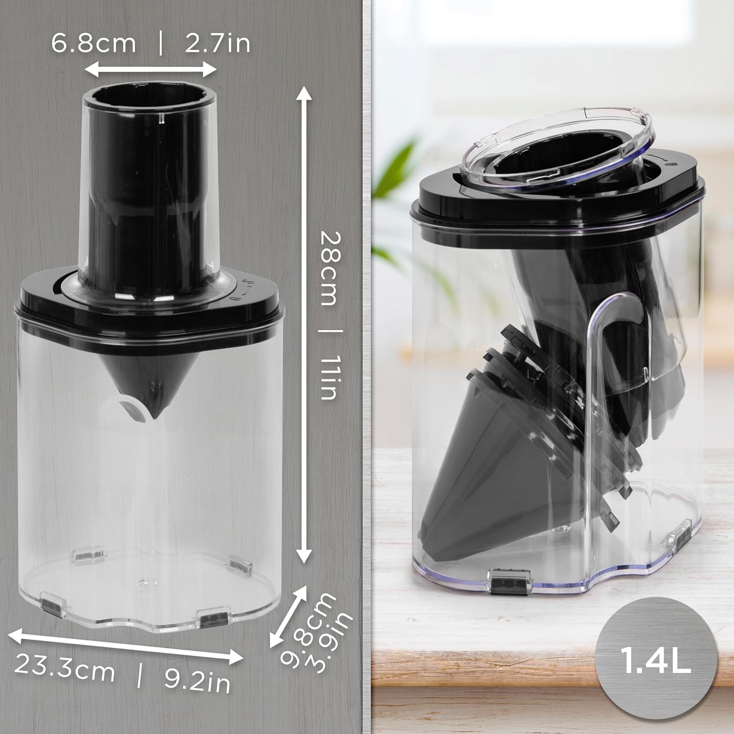 Duronic HBS35 Handmixer Pürierstab Zubehör Maße