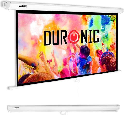 Duronic MPS100 16:9 WE Leinwand Frontansicht