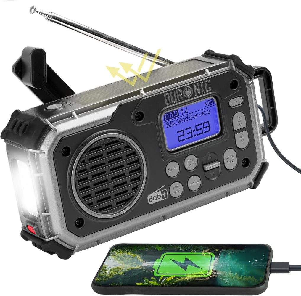 Duronic SDAB1 Radio Frontansicht