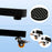 Duronic SFPS Parts Gummifüße und Feststellbremsen
