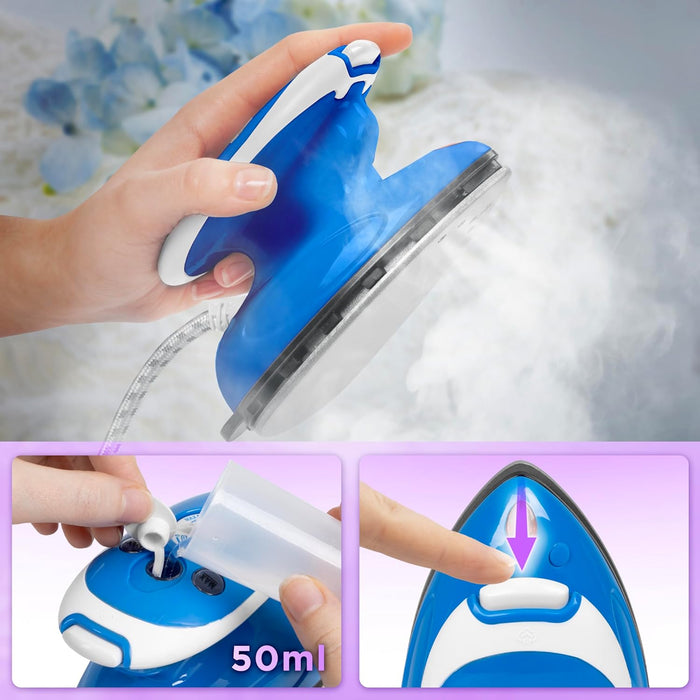 Duronic SI2 BE Reisebügeleisen Dampffunktion 50ml Wassertank