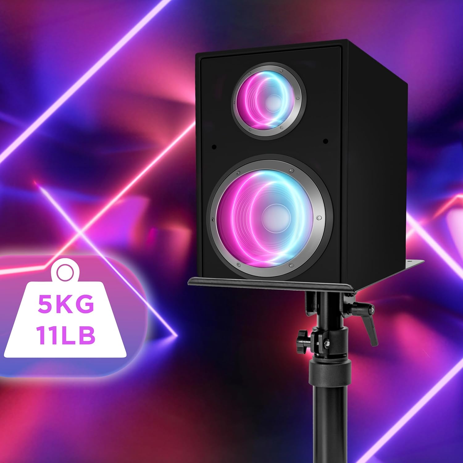 Duronic SPS15 Lautsprecherständer Tragekapazität